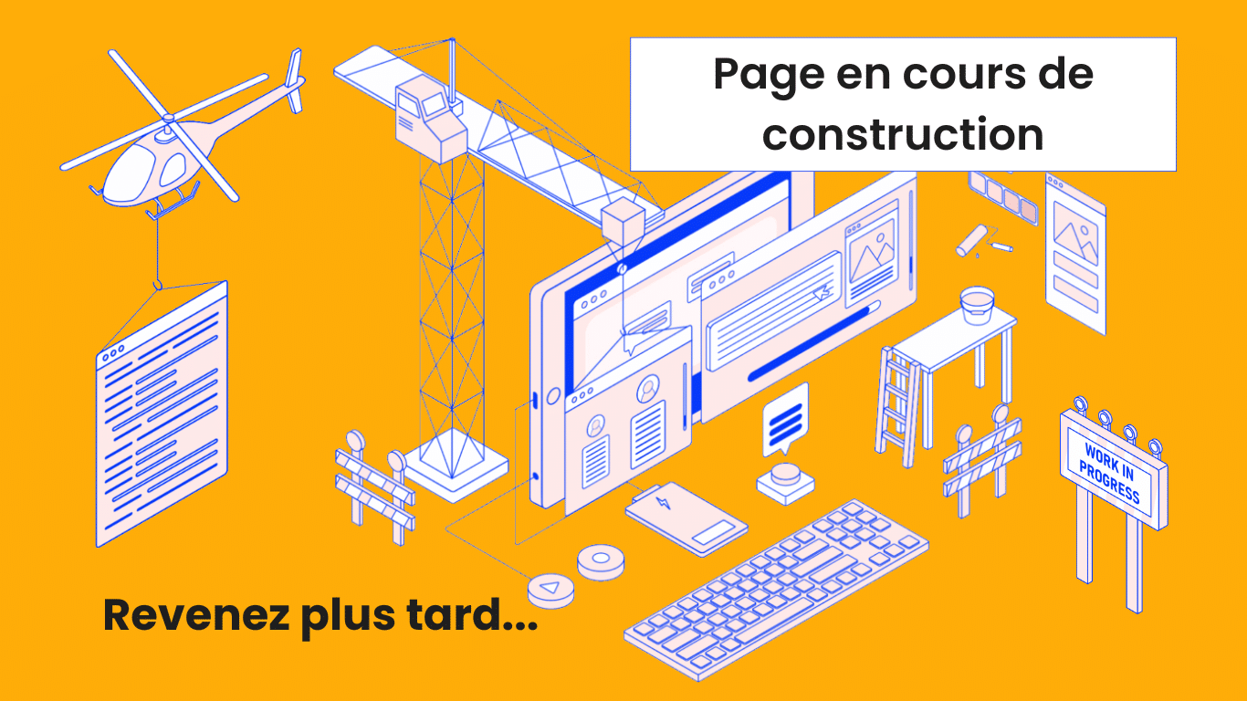 Story Instagram Site internet en cours illustration animée moderne rose bleu